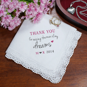 Personalized Mother of the Groom Handkerchief 376195