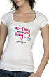 Personalized Last Fling Ladies Baby Tee B33270x