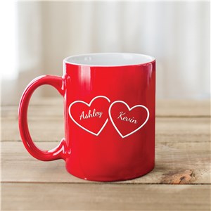 Engraved Coffee Mugs | Personalize Valentine Mugs
