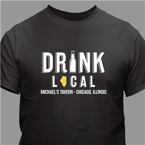 Personalized Drink Local T-shirt 311200X