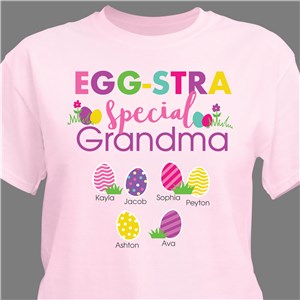 Egg-stra Special Grandma Personalized T-Shirt 314265X