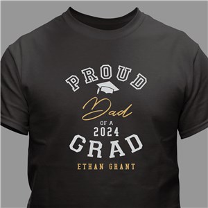 Personalized Proud Family of Grad T-Shirt