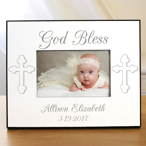 Personalized Christening Frame GiftsForYouNow