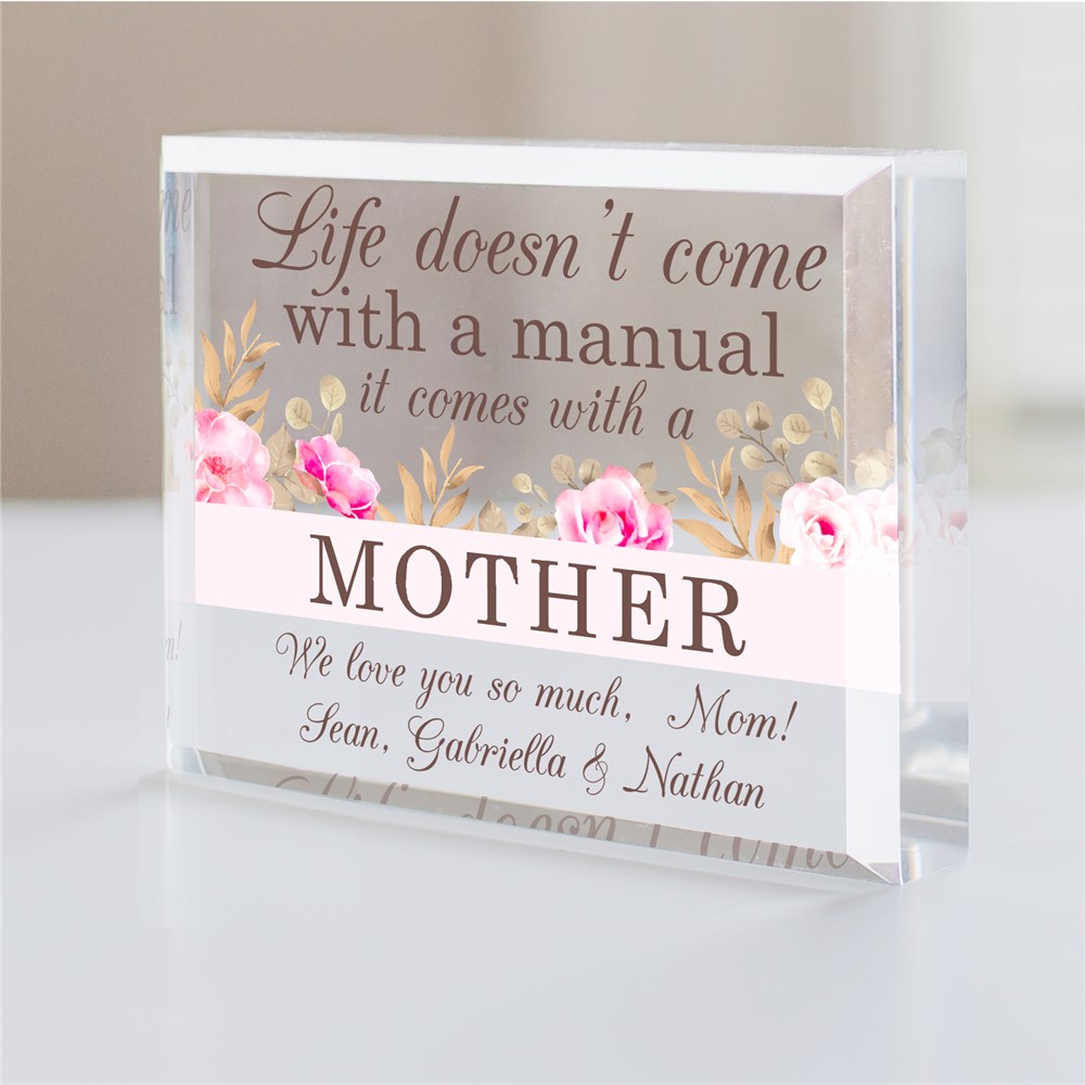 Personalized Mother's Day Acrylic Keepsake