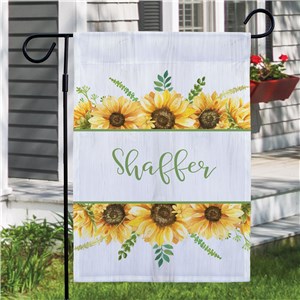 Personalized Sunflowers Garden Flag 830186652X