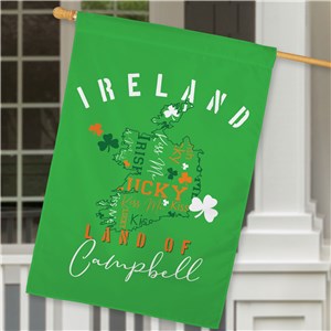 St Patrick's Day Flag Of Ireland For House Word Art