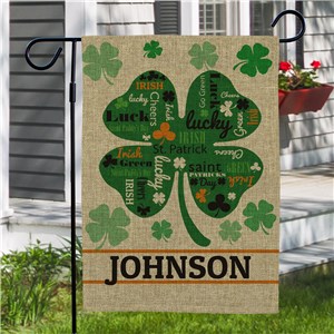 St. Patrick's Day Yard Flag | Personalized Garden Flags