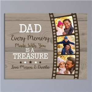 Personalized Film Strip Memories Made Wall Canvas 9122470X