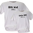 Big Kid Little Kid Personalized Father Child T-shirts 32297X