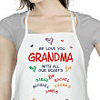 All Our Hearts Personalized Apron 86327