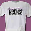 My Aunt Rocks Personalized T-Shirt 32571X
