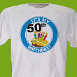 It's My Birthday Personalized 50th Birthday T-Shirt