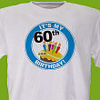 It's My Birthday Personalized 60th Birthday T-Shirt