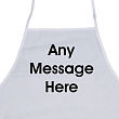 Block Message Personalized Apron 80157