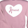 Big Heart - Breast Cancer Awareness Personalized Sweatshirt