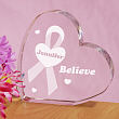 Breast Cancer Awareness Personalized Heart Keepsake 725812N