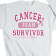Cancer Survivor Athletic Dept. - Breast Cancer Awareness Sweatshirt