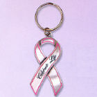 Pink Ribbon Key Ring - Celebrate Life 62014