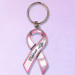 Pink Ribbon Key Ring - Celebrate Life