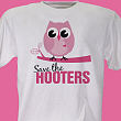 Save the Hooters - Breast Cancer Awareness  T-shirt 32448X