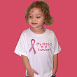 Survivor  - Breast Cancer Awareness Personalized Youth T-shirt