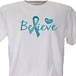 Ovarian Cancer Awareness Personalized T-shirt