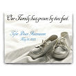 New Baby Personalized Canvas Wall Art - Family Has Grown