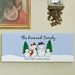 Snow Family Canvas Print