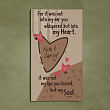 Whispered Into My Ear Personalized Wall Canvas