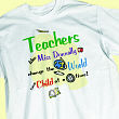 Change The World Teacher T-shirt 31122X