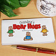 Bear Hugs Personalized Checkbook Cover