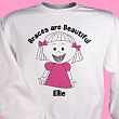 Braces Are Beautiful Youth Sweatshirt