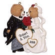 Bride & Groom Personalized Christmas Ornament 82923