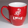 Candy Cane Hot Chocolate Personalized  Red Coffee Mug 225363