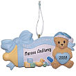 Personalized Baby's First Christmas Ornament for a Baby Boy 84693