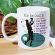 Top Ten Golfers Ceramic Coffee Mug