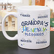 Grandpa Coffee Mug - Heavenly Blessings Design