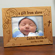 Baby Rattle Baby Wood Picture Frame 98131