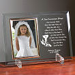 First Communion Beveled Glass Picture Frame 8522018