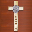 First Communion Personalized Wood Wall Cross 8526970