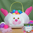 Easter Gift Basket Pink Bunny G00404GH