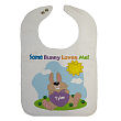 Some Bunny Loves Him Baby Bib