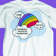 End of  My Rainbow T-Shirt 3689x