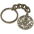 St. Michael Armed Forces Medallion Key Ring
