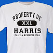 Property Of Family Reunion T-shirt G11816XX