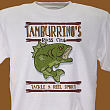 Bass Club Fishing Personalized T-Shirt 32302X