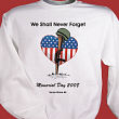 Memorial Day Personalized Sweatshirt