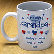 Our Hearts Belong to Grandpa Coffee Mug 214000
