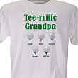 Tee-rrific Golfer Personalized T-shirt 32118X