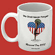 Memorial Day Personalized Coffee Mug